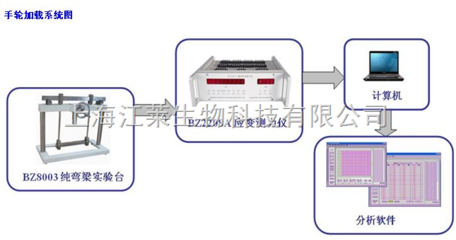 BZ8003,純彎曲梁實驗系統廠家-上海江萊生物科技